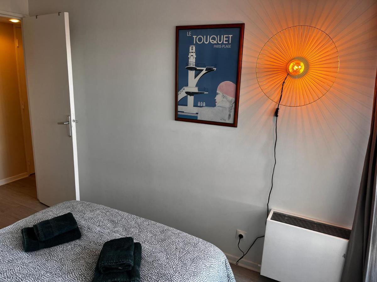Appt Traversant Vu Mer Et Dunes Avec Garage Le Touquet Ngoại thất bức ảnh