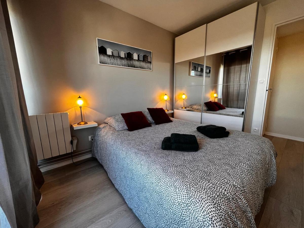 Appt Traversant Vu Mer Et Dunes Avec Garage Le Touquet Ngoại thất bức ảnh