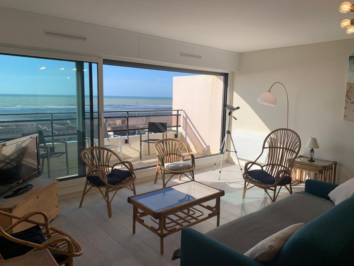 Appt Traversant Vu Mer Et Dunes Avec Garage Le Touquet Ngoại thất bức ảnh