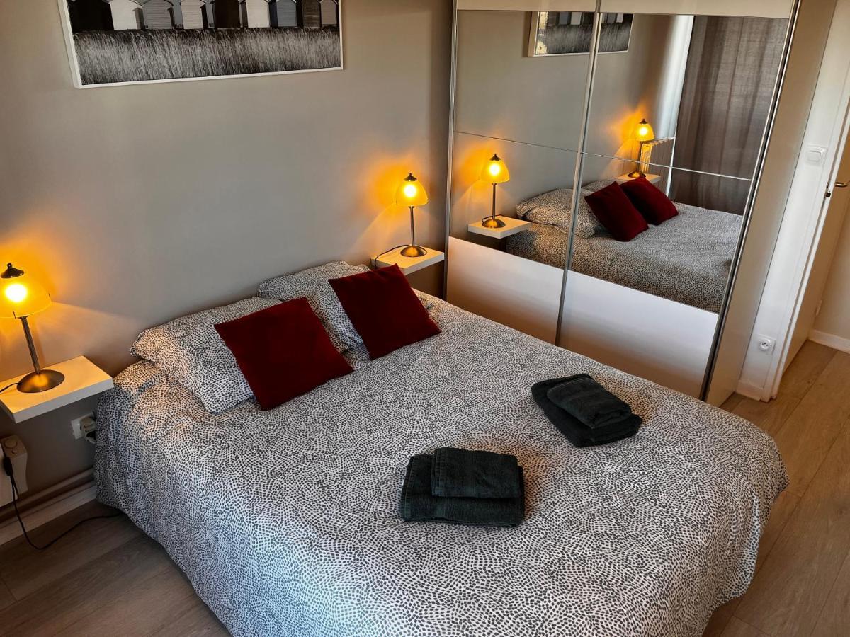 Appt Traversant Vu Mer Et Dunes Avec Garage Le Touquet Ngoại thất bức ảnh