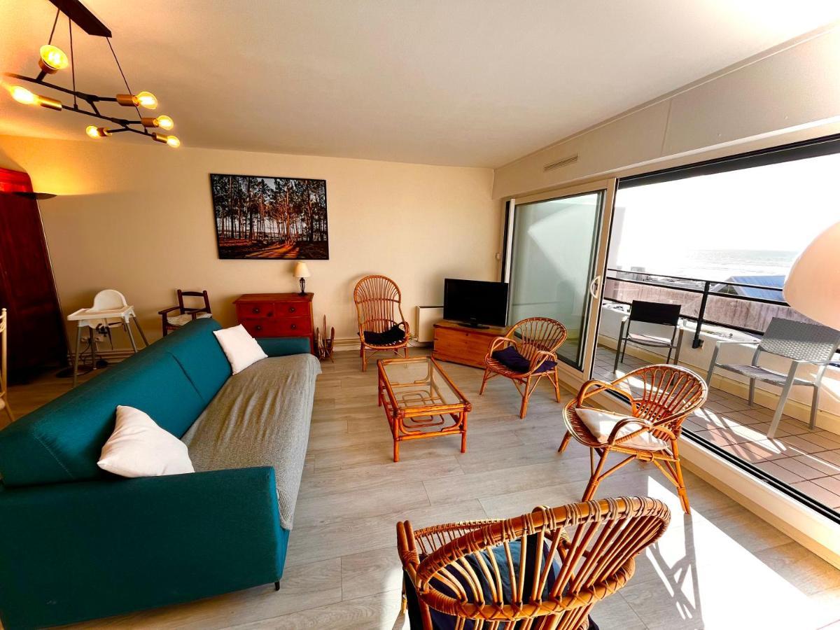 Appt Traversant Vu Mer Et Dunes Avec Garage Le Touquet Ngoại thất bức ảnh